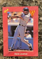Dave Justice [Series 2] #T63 Baseball Cards 1991 Classic Prices