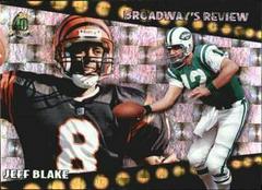 Jeff Blake #BR3 Football Cards 1996 Topps Broadway's Review Prices