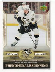 Sidney Crosby #3 Hockey Cards 2005 Upper Deck Phenomenal Beginnings Prices