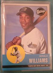 Gerald Williams Baseball Cards 2001 Upper Deck Vintage Prices