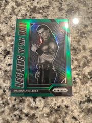 Shawn Michaels [green] Wrestling Cards 2023 Panini Prizm WWE Legends of the Hall Prices