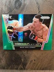 Max Holloway [Green] Ufc Cards 2021 Panini Prizm UFC Knockout Artists Prices