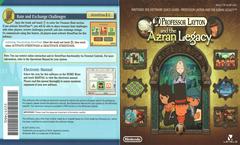Quick Guide (Front) | Professor Layton and the Azran Legacy PAL Nintendo 3DS