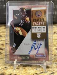 James Washington [Playoff Ticket] Football Cards 2018 Panini Contenders Prices