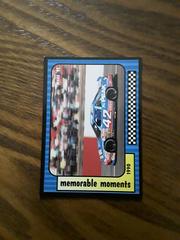 Memorable Moments #109 Racing Cards 1991 Maxx Prices