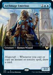 Archmage Emeritus [Extended Art] Magic Strixhaven School of Mages Prices