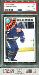 Craig Ramsay Hockey Cards 1978 Topps Prices