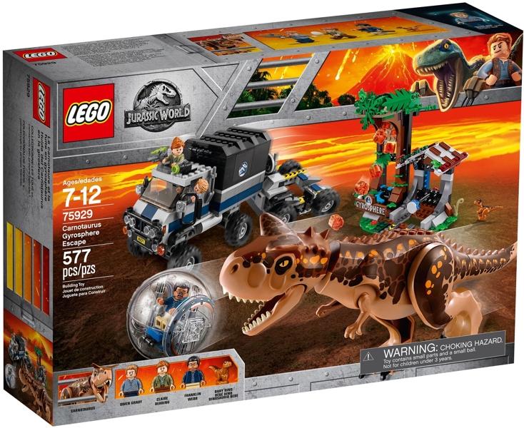 Carnotaurus Gyrosphere Escape #75929 LEGO Jurassic World