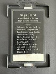 Card Back | Great Soccer [Sega Card] Sega Master System