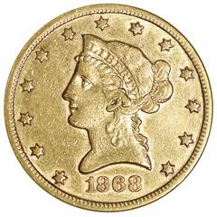 1868 S Coins Liberty Head Gold Double Eagle Prices