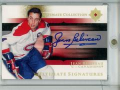 Jean Beliveau Hockey Cards 2005 Ultimate Collection Signatures Prices