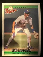 Rich Amaral #3 Baseball Cards 1992 Panini Donruss Rookies Prices