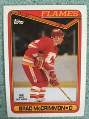 Brad McCrimmon #320 Hockey Cards 1990 Topps Prices
