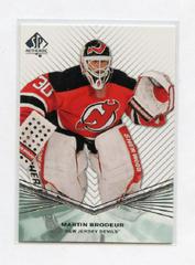 Martin Brodeur #33 Hockey Cards 2011 SP Authentic Prices