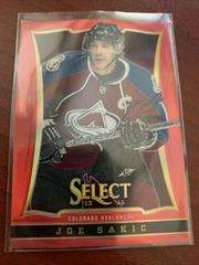 Joe Sakic [Red Prizm] #155 Hockey Cards 2013 Panini Select Prices
