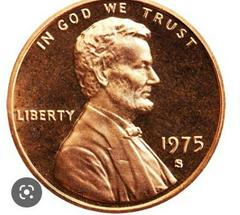 1975 S [PROOF] Coins Lincoln Memorial Penny Prices