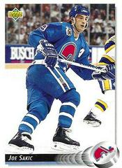Joe Sakic #255 Hockey Cards 1992 Upper Deck Prices