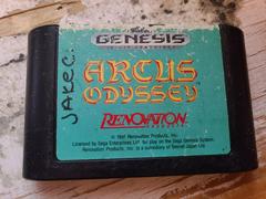 Cartridge - Front | Arcus Odyssey Sega Genesis