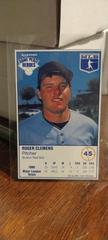 Roger Clemens #45 Baseball Cards 1987 Kraft Home Plate Heroes Hand Cut Prices
