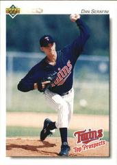 Dan Serafini Baseball Cards 1992 Upper Deck Minor League Prices