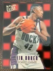 Vin Baker #1 Basketball Cards 1996 Ultra Board Game Prices