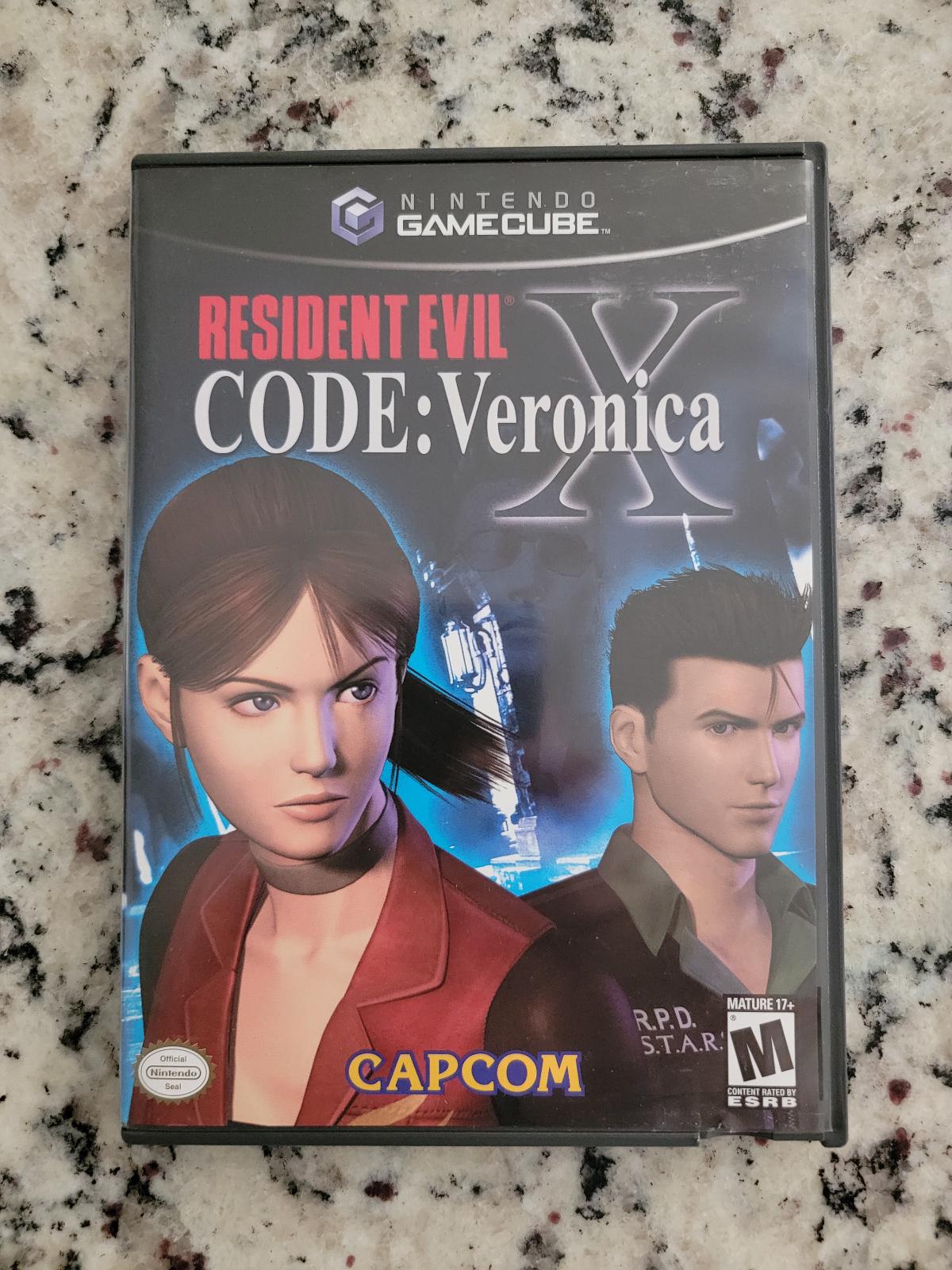 Resident Evil Code Veronica X | Item, Box, and Manual | Gamecube