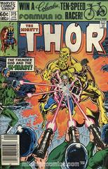 The Mighty Thor [Newsstand] #315 (1982) Comic Books Mighty Thor Prices