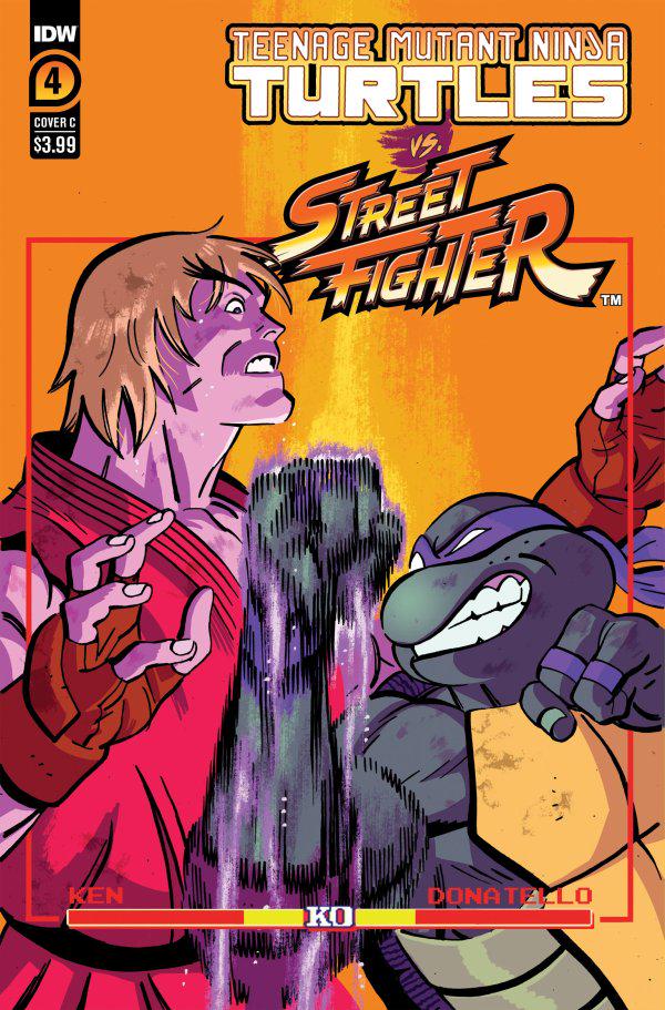 Teenage Mutant Ninja Turtles vs. Street Fighter [Reilly] #4 (2023) Comic Books Teenage Mutant Ninja Turtles vs. Street Fighter