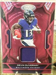 Devin Duvernay [Pink] #MM-DD Football Cards 2022 Panini Certified Materials Mirror Prices