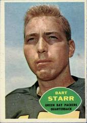 Bart Starr Football Cards 1960 Topps Prices