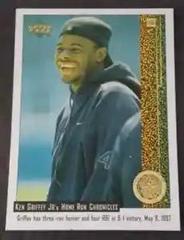 Ken Griffey Jr #15 Baseball Cards 1998 Upper Deck Ken Griffey Jr Home Run Chronicles Prices