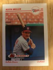 Keith Miller #37 Baseball Cards 1991 Impel Line Drive Prices