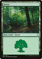 Forest #307 Magic Commander Anthology Volume II Prices