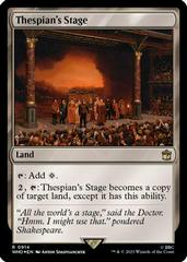 Thespian's Stage [Foil] #1122 Magic Doctor Who Prices
