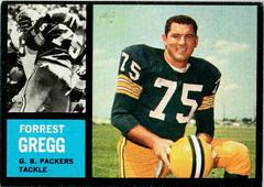 Forrest Gregg #70 Football Cards 1962 Topps Prices