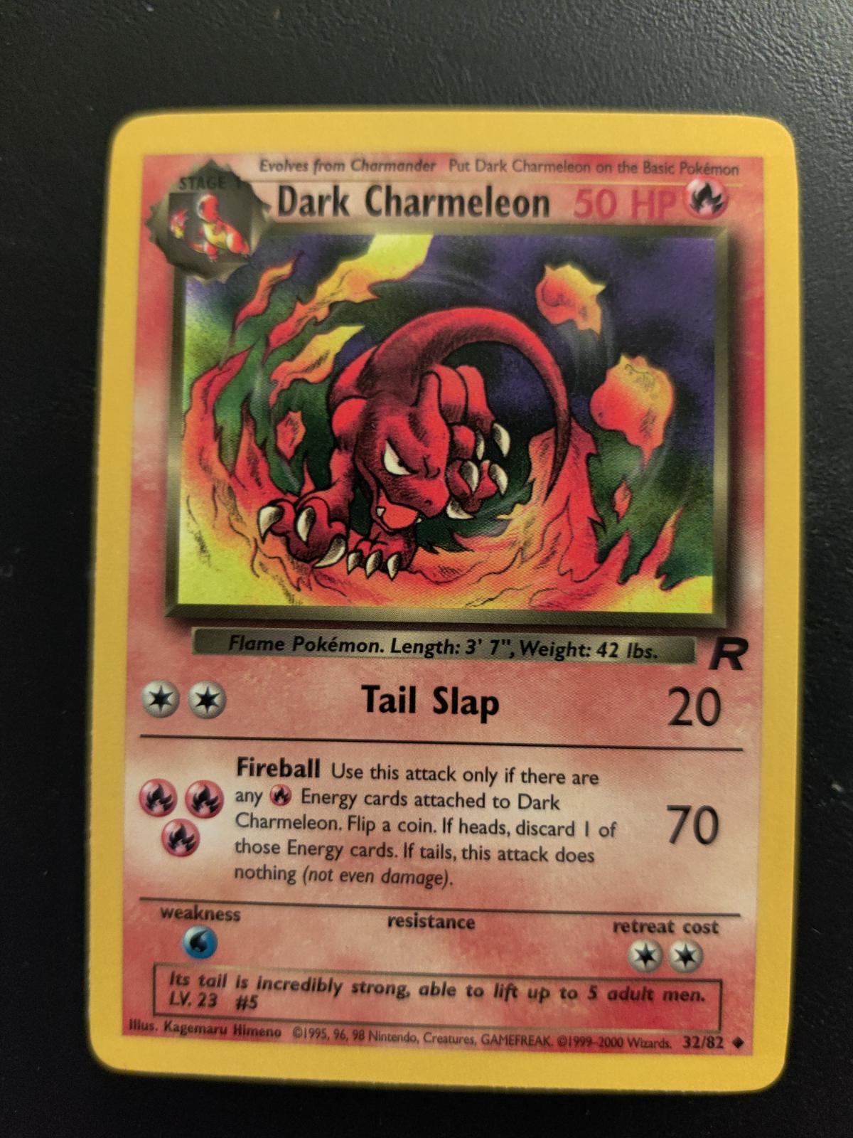 Dark Charmeleon [W Stamp] Ungraded Pokemon Team Rocket