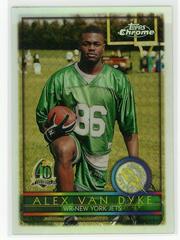 Alex Van Dyke [Refractor] #151 Football Cards 1996 Topps Chrome Prices