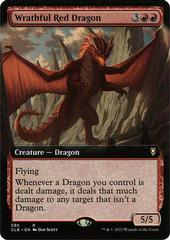 Wrathful Red Dragon [Extended Art] Magic Commander Legends: Battle for Baldur's Gate Prices