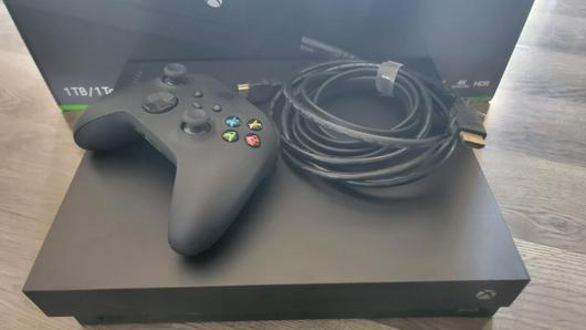 Xbox One X 1 TB Black Console photo