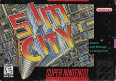 Front Cover | SimCity Super Nintendo