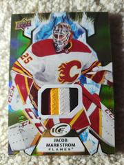 Jacob Markstrom [Gold Patch] Hockey Cards 2021 Upper Deck Ice Prices