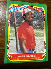Hubie Brooks Baseball Cards 1987 Fleer Star Stickers Prices