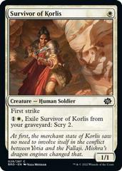 Survivor of Korlis Magic Brother's War Prices