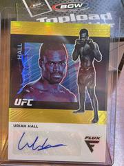 Uriah Hall [Gold] #FX-UHL Ufc Cards 2022 Panini Chronicles UFC Flux Autographs Prices