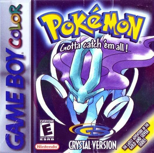 Pokemon Crystal Cover Art