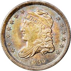 1836 Coins Capped Bust Half Dime Prices