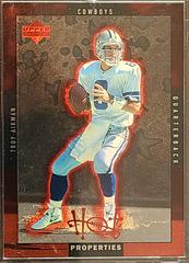 Troy Aikman/Kerry Collins #HT-9 Football Cards 1996 Upper Deck Hot Properties Prices