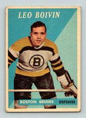 Leo Boivin #20 Hockey Cards 1958 Topps Prices