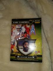 Earl Campbell Invincible Autographs Red #17/100 | Earl Campbell [Red] Football Cards 2021 Panini Chronicles Invincible Autographs