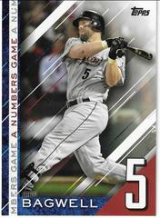 Jeff Bagwell Baseball Cards 2020 Topps Update A Numbers Game Prices